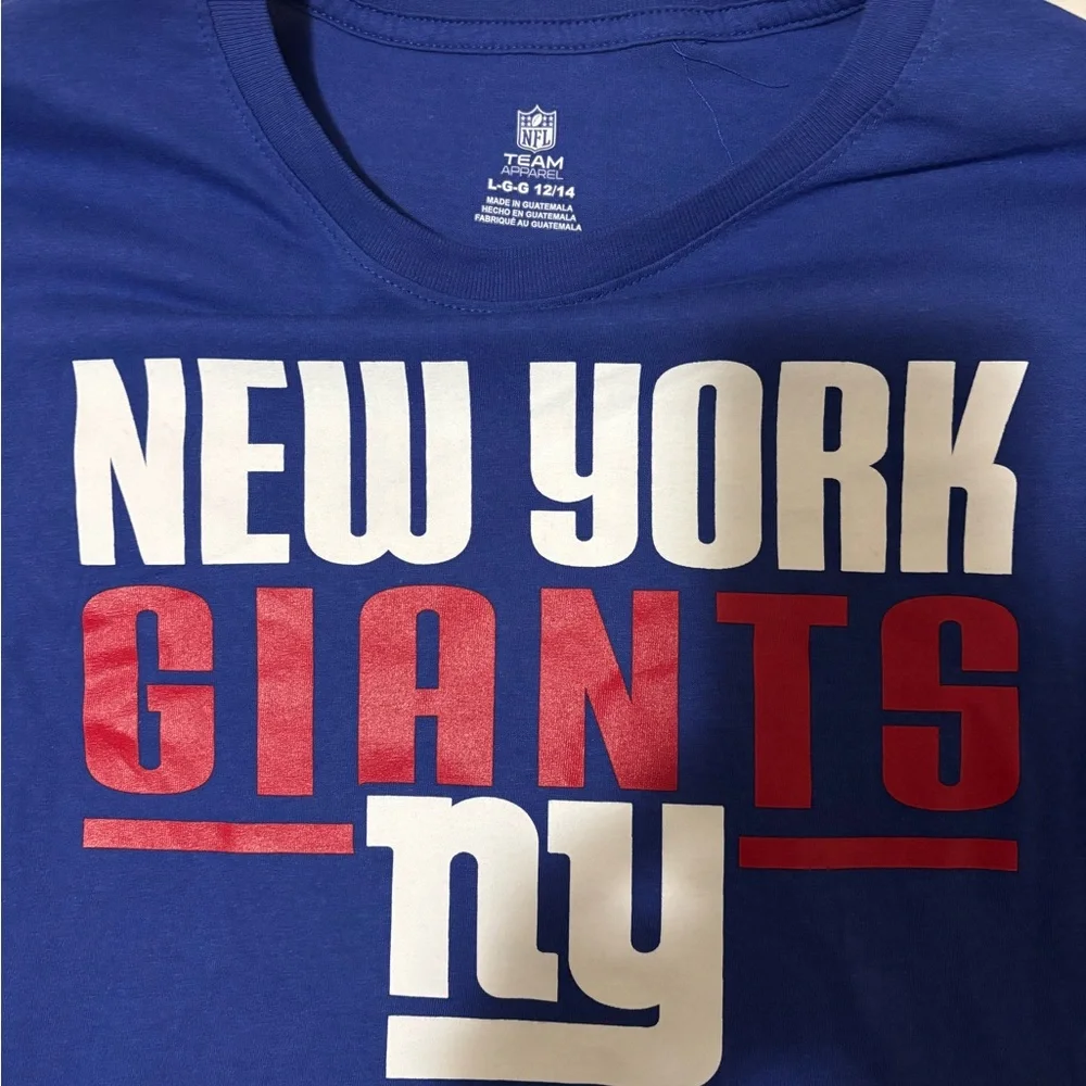 New York Giants Boys' Royal Blue Graphic Tee - Picture 3 of 3